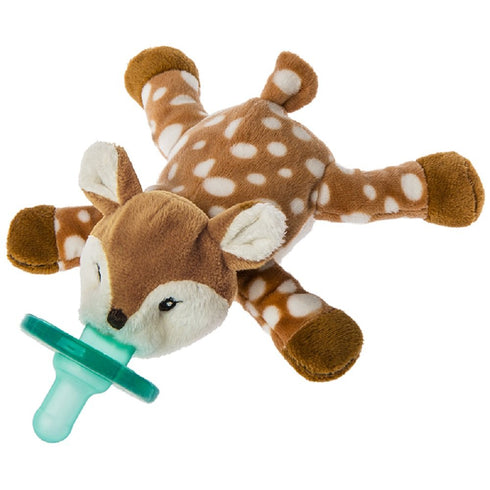 Mary Meyer WubbaNub Infant Pacifier, 6-Inches, Amber Fawn...