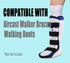2 Pairs Replacement Sock for Air cast Walking Boot Walker Brace - Air Cam Walkers Fracture Boot Orthopedics Socks Cast Boot Sock 2 Pairs...