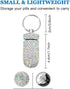 Portable Pill Case Pill Container Waterproof Pill Holder with Keychain Bling Pill Box Medicine Dispenser Bottle Storage for Outdoor Camping Travel...