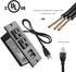 Conference Recessed Power Strip Socket with USB Ports,Table Power Strip,Desktop Charging Station with 2-Outlets and 2 USB Ports...