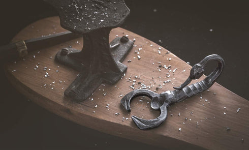 Scorpion Hand Forged Iron Beer Bottle Opener - Handmade by Evvy Functional Art...