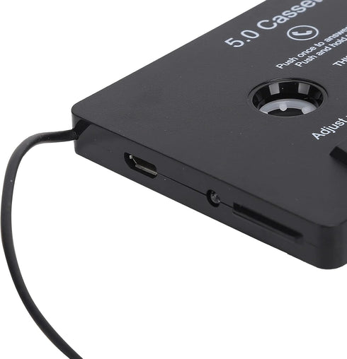 PUSOKEI Car Cassette Audio Receiver, Bluetooth 5.0 Cassette to Aux Adapter, Tape Player MP3 Cassette Player Adapters Audio Converter with Calling ...