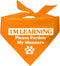 I’m Learning Please Pardon My Manners Dog Bandana (Assorted Colors)...