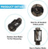 Electric Pencil Sharpener Blade, Suitable for No.2/Colored Pencils(6-8mm)/School Pencil Sharpener/Classroom/Office/Home 4Pcs/Set?Black?...