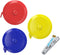 DiCUNO 60-Inch 1.5 Meter Soft and Retractable Tape Measure Medical Body Measurement Tailor Sewing Craft Cloth Dieting Measuring Tape (3 Colors Pac...