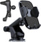 1 PC Car Phone Holder with Silicone Gasket, Shockproof Waterproof Plastic Vehicle Smartphone Mount for 1.96In to 3.54In Equipment, Universal Autom...