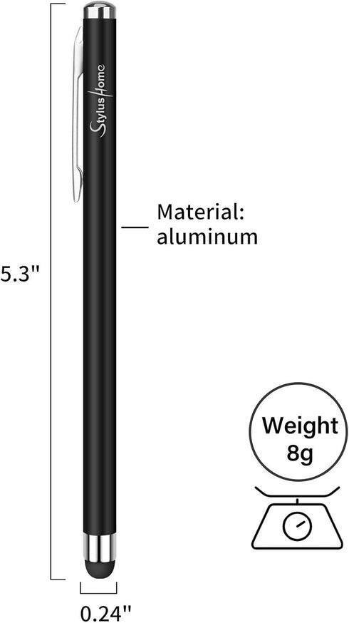 Stylus Pens for Touch Screens, StylusHome 6 Pack High Precision Capacitive Stylus for iPad iPhone Tablets Samsung Galaxy All Universal Touch Scree...
