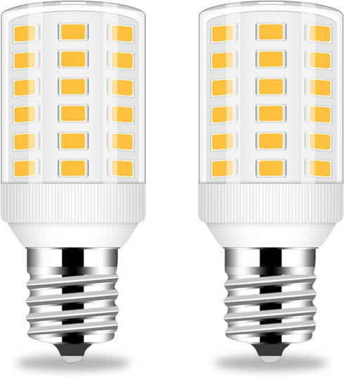 Kei d28k 4w Kel2812 Freezer Bulb Kei d28m kel 2815 ac100-265v 3.8w Refrigerator Light Bulb, E17 Intermediate Base LED Bulb Fit for Kenmore Refrige...