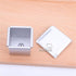 6 7 8 9 10cm Square Cube Smooth Nonstick Leaky Anodizing Aluminium Bread Box Mold with Lid Cake Toast Maker DIY Bakeware (6cm)...