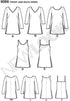 New Look Sewing Pattern 6086 Misses Tops, Size A (10-12-14-16-18-20-22)...