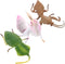 TOYANDONA Desktop Decor 3pcs Plastic Plastic Playes Desktop Toys Realistic Simulation Model Simulation Model Small Mantis Decoration Animal Decora...