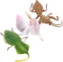 TOYANDONA Desktop Decor 3pcs Plastic Plastic Playes Desktop Toys Realistic Simulation Model Simulation Model Small Mantis Decoration Animal Decora...