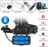 Headlamp 1200 Lumen Ultra Bright LED Work Headlight,Brightest USB Rechargeable Headlamps,4 Modes Waterproof Zoomable Head Lamp Best Headlamps for ...