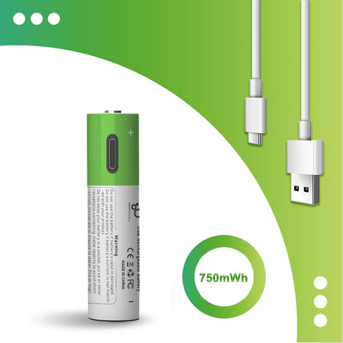 4 Pack Rechargeable 10440 Batteries, Lithium 10440 Batteries?Not AAA Batteries? Rechargeable Lithium Ion 3.7 Volts 10440 Battery with 4 in 1 USB T...