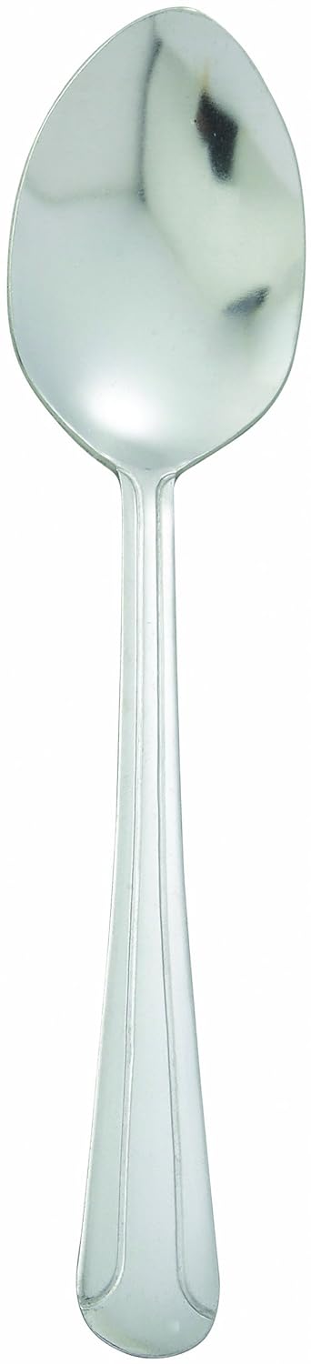 Winco 12-Piece Dominion European Table Spoon Set, 18-0 Stainless Steel...