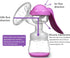 JADE KIT Manual Breast Pump - Adjustable Suction Silicone Hand Pump Breastfeeding, Small Portable Manual Breast Milk Catcher Baby Feeding Pumps & ...