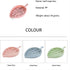 3 Color Soap Dish,Leaf-Shaped Shower Soap Holder with Draining Tray,Fashionable Soap Dish for Shower Kitchen,3 Pack...