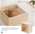 Box Storage Wooden Box Piggy Bank for Adults Art and Crafts for Adults Wooden Tea Organizer Jewelry Storage Case Clear Display Case Sundries Stora...
