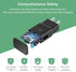 Adaptive Fast Charger Kit Compatible with Samsung Galaxy S7/S7 Edge S6 /S6 Edge/ Note5/4 S4/S3 S2 J7 J7V J5 J3 J3V J2/G3 G4 K20/ Moto E4 E5, USB W...