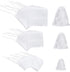 300 Pcs Drawstring Tea Filter Bags, Disposable Empty Cotton Filter Bags for Loose Tea ?3.94 x 3.15 inch?...