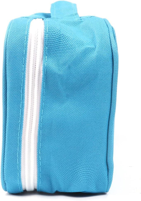 First Aid Bag First Aid Kit Empty Medical Storage Bag Red Trauma Bag for Emergency First Aid Kits Car Workshop Cycling Outdoors (Blue Handle)...