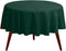 Gee Di Moda Round Tablecloth - 70 Inch Hunter Green Round Table Cloth for 24 to 48 Inch Round Tables - Heavy Duty Washable Fabric - for Buffet Tab...