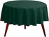 Gee Di Moda Round Tablecloth - 70 Inch Hunter Green Round Table Cloth for 24 to 48 Inch Round Tables - Heavy Duty Washable Fabric - for Buffet Tab...