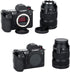 (2 Packs) Body Cap and Rear Lens Cap Kit for Leica L Mount Cameras and Leica L Mount Lens, fit Panasonic S5II DC-S5M2 S1 S1R S1H DC-S5 Leica SL (T...