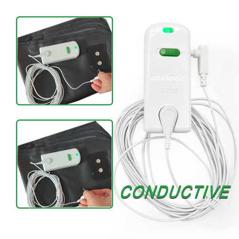 Grounding Continuity Tester Kit Use to Test The Continuity and Effectiveness of Grounding Sheets, Pillowcases, Mats, Pads with 15ft Grounding Cord...
