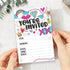 Fun Girl Doodles Invitations (20 Count) With Envelopes - Pre Teen - Tween Birthday Invitations...