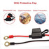 iMESTOU 2FT SAE O Ring Terminal Harness with 10A Fused 2-Pin Quick Disconnect Plug (5PCS-Pack)...