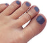 Toe Ring | Hawaiian Breeze 14K Gold Fill Adjustable Toe Ring | 14k Gold Filled...