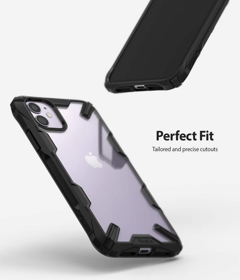 Ringke Fusion-X Compatible with iPhone 11 Case, Edge Protection Design Scrape Resistant Case Cover - Black...