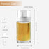 Small Glass Oil and Vinegar Dispenser Bottles - 3.4oz - Leakproof, Perfect for Kitchen Use...