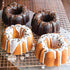 Nordic Ware Formed Bundt, 3 Cup, Red...