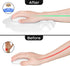 JIKIOU Mouse Pad Wrist Support with Leather Surface,Cloud Wrist Rest Mousepad with Memory Foam,Non-Slip PU Base Mouse Pad for Home Office Laptop M...