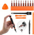 ASTARON 17 in 1 Screwdriver Set for MacBook, Repair Tool Kit with T3 T4 T5 T6 T8 P2 P5 PH000 Ph00 Y00 Magnetic Torx Bit & Opening Tool for Laptop,...