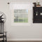 VHC Brands Farmhouse 16"x60" Valance White Rod Pocket Kitchen Window Curtains...