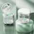 Denture Bath Cup?Retainer Cleaner Case Box,Night Mouth Guard Case Holder,Storage Soak Container with Drain Tray for Travel Cleaning with Mirror an...