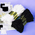Embroidery Floss,13 Skeins White & 13 Skeins Black Embroidery Threads for Cross Stitch,Friendship Bracelets String,and DIY Art Craft,with 10 PCS F...