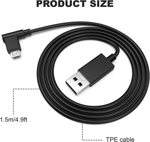Sqrmekoko Replacement Data Sync Charging Power Supply Cable Cord Line Compatible with Wacom Intuos CTL480 CTL490 CTL690 CTH480 CTH490 CTH680 CTH69...