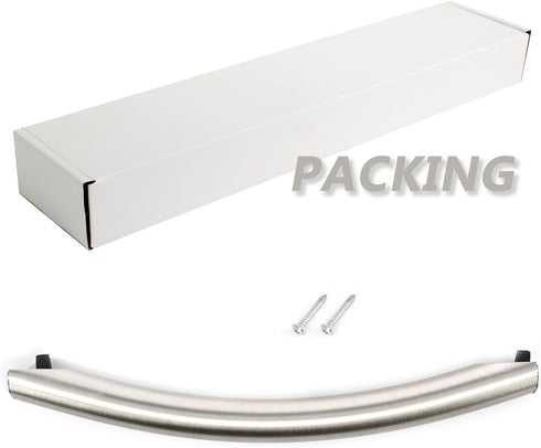 DE94-02933A Microwave Door Handle - Compatible with Samsung Microwaves - Replaces AP5622966, 2448710, DE64-02522A, PS4239327 Oven Replacement Part...