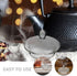 Kichvoe Glass Teapot Lid Replacement, Clear Teapot Accessory Glass Tea Kettle Cover For Home Kitchen Teapots, 2.55x2.55x1.77in, For 400ml Glass Te...