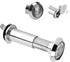 Door Viewer Peephole, Zinc Alloy Safety Security Front Doors Viewer Peep Holes 220 Degree Rotating Heavy Duty Privacy Cover Wide Viewing Angle for...