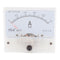 uxcell Analog Current Panel Meter DC 0-1A 85C1 Ammeter 64x48x56mm for Automotive Circuit Testing Charging Battery Ampere Tester Gauge Pack of 1...