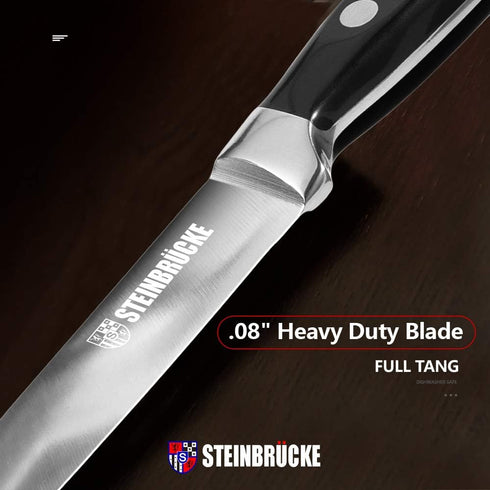 Gioventù Paring Knife 4 inch - Small Kitchen Knife Forged from German Stainless Steel 5Cr15Mov (HRC58), Full Tang, Sharp Paring Knives for Cutting...