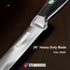 Gioventù Paring Knife 4 inch - Small Kitchen Knife Forged from German Stainless Steel 5Cr15Mov (HRC58), Full Tang, Sharp Paring Knives for Cutting...