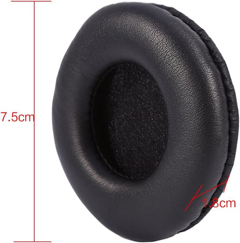 Fosa Soft Replacement Ear Pads PU Leather Earpad Cushions Foam for J3, SJ33, SJ5, SJ55, ES7, ESW9, ESW10, JVC S500 and Headphone Diameter Between ...