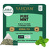 VAHDAM, Pure Mint Herbal Tea (100 Pyramid Tea Bags) Caffeine Free, Non GMO, Gluten Free | Blend of Spearmint & Peppermint - Sweet & Minty | Reseal...