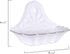 Creative Co-Op White Enameled Metal Soap Dish, Hangs or Sits...